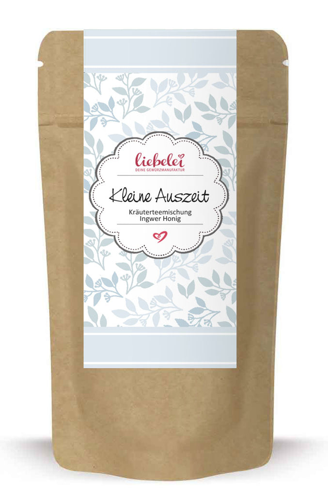 Tee zum verschenken im Beutel Kleine Auszeit