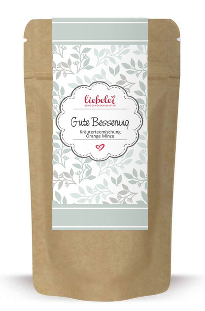 Gute Besserung Kräutertee Orange-Minze